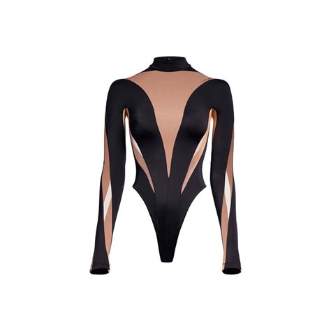 mugler bodysuit replica